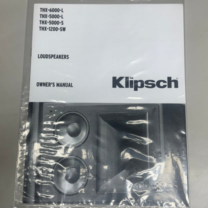KLIPSCH 12" Passive Subwoofer 600W Sz 20” H x 17.5” L x 17” W THX-1200-SW