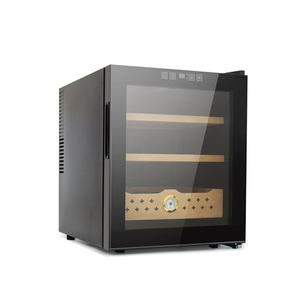 50L Electric Humidor, 300 Count Capacity Cigar Humidor Humidifier with Constant Temperature Controller