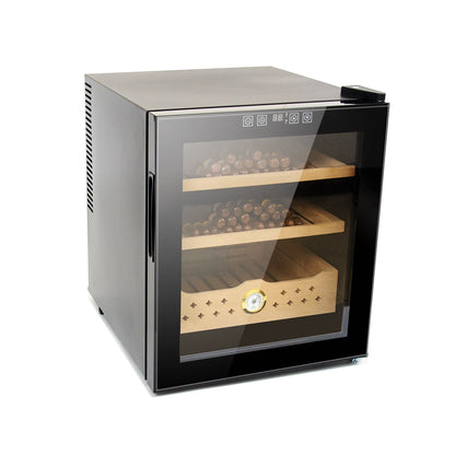 50L Electric Humidor, 300 Count Capacity Cigar Humidor Humidifier with Constant Temperature Controller