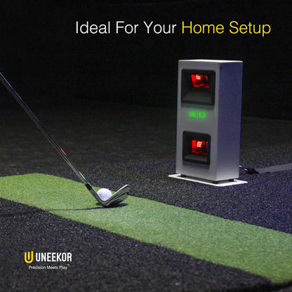 EYE MINI CORE Golf Launch Monitor & Simulator, 15 Ball Data Points, Near-Zero Latency, Works with Gspro, TGC19 & E6