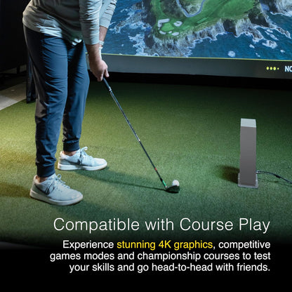EYE MINI CORE Golf Launch Monitor & Simulator, 15 Ball Data Points, Near-Zero Latency, Works with Gspro, TGC19 & E6