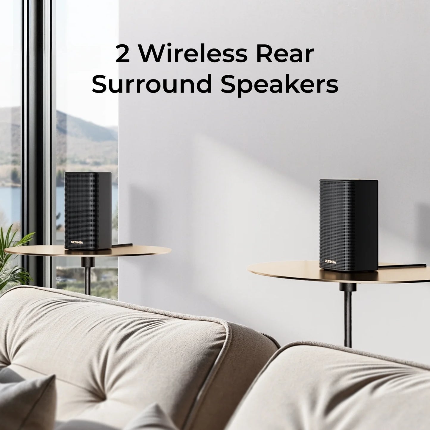 5.1.2Ch Sound Bar with Dolby Atmos, Surround Sound System for TV with 2 Surround Speakers, Sound Bar for Smart TV, Soundbar with Subwoofer for Home Theater, BT 5.4, HDMI Earc, Skywave Series