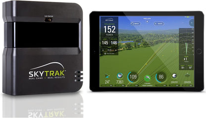 Golf Launch Monitor and Golf Simulator with Metal Protective Case