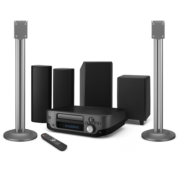 Denon S-302 DVD Home Entertainment System 2 Speaker Home Theater System WiFi 1080P